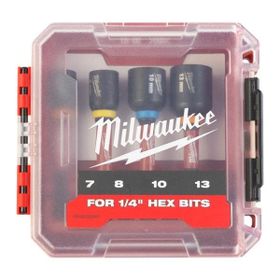 Milwaukee 4932492445 Shockwave 7-8-10-13 mm Hex Lokma Seti