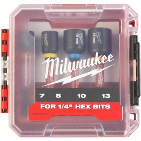 Milwaukee 4932492445 Shockwave 7-8-10-13 mm Hex Lokma Seti