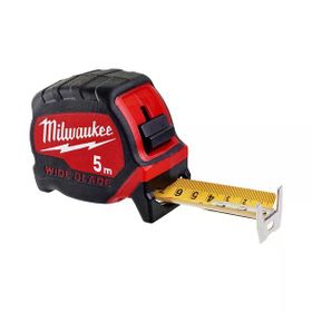 Milwaukee 5 mt Çift Taraflı Manyetik Uçlu Wide Blade Şerit Metre