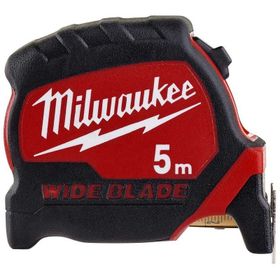 Milwaukee 5 mt Çift Taraflı Manyetik Uçlu Wide Blade Şerit Metre