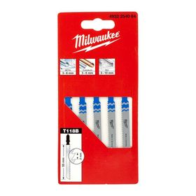 Milwaukee 55 MM T118BF 5'li Bi-Metal Dekupaj Bıçağı