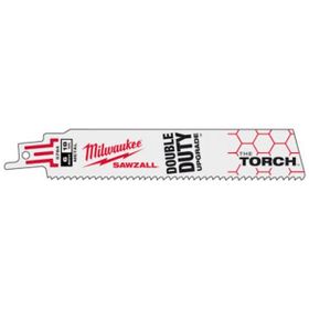 Milwaukee Demolition 6x18 Bi-Metal 150 mm 5 Adet Kılıç Testere Bıçağı
