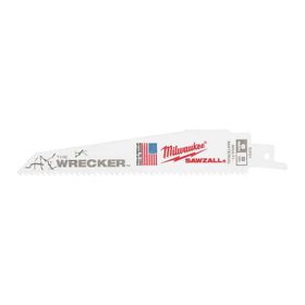 Milwaukee Demolition 6x7/11 Bi-Metal 150 mm 5 Adet Kılıç Testere Bıçağı