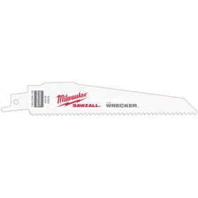 Milwaukee Demolition 6x7/11 Bi-Metal 150 mm 5 Adet Kılıç Testere Bıçağı
