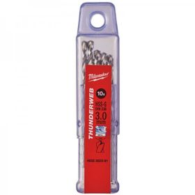 Milwaukee DIN338 3.0x61 mm 10'lu Metal Matkap Ucu