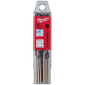 Milwaukee HSS-G Cobalt 5'li Paket 13x151 mm Metal Matkap Ucu