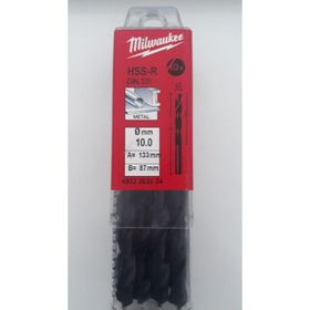 Milwaukee HSS-R 10'lu Paket 10.0x133 mm Metal Matkap Ucu
