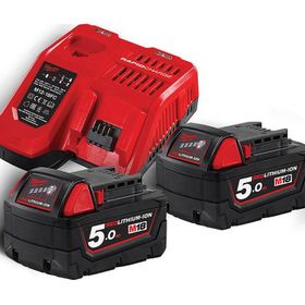 Milwaukee M18 NRG-502 Akü ve Şarj Cihazı