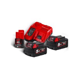 Milwaukee M18 NRG-502 Akü ve Şarj Cihazı
