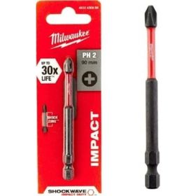 Milwaukee Ph2 90 mm 2 Adet Shockwave Bits Uç