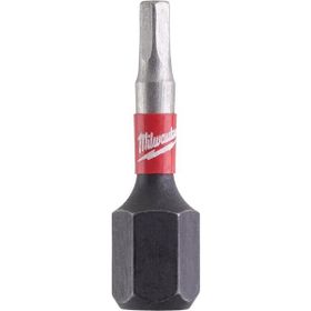Milwaukee Shockwave Impact Hex 8 mm 25 mm 2'li Paket Bits Uç