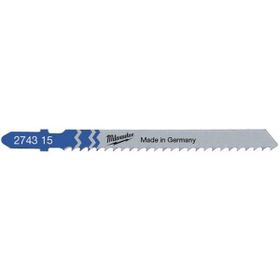 Milwaukee T127D 75 mm Metal Ahşap 5 lı Dekupaj Bıcağı