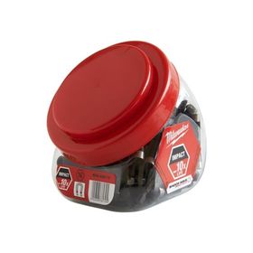 Milwaukee T4932430478 Hex 1/4 60 mm 100'lü Manyetik Kavanoz Bits Uç Tutucu
