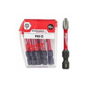 Milwaukee T4932430855 Shockwave PH2 50 mm 10 Adet Matkap Ucu