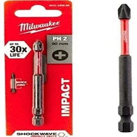 Milwaukee T4932430856 Shockwave PH2 90 mm 1'li Paket Bits Uç