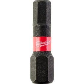 Milwaukee T4932430896 Shockwave Impact Hex 5 mm 25 mm 2'li Paket Bits Uç