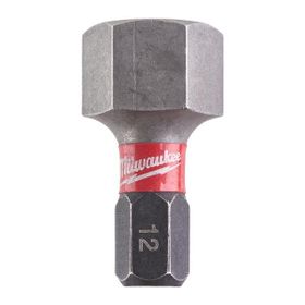Milwaukee T4932430900 Shockwave Impact Hex 12 mm 25 mm 2'li Paket Bits Uç