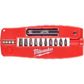 Milwaukee T4932430910 Kablo Sıyırma 12 Parça Tornavida Bits Uç Seti