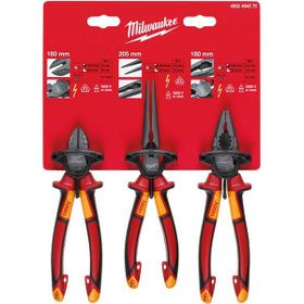 Milwaukee T4932464575 VDE 3 Parça Pense Seti