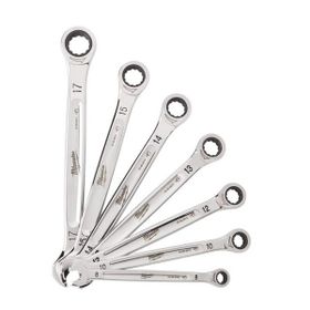 Milwaukee T4932464993 7 Parça Ağır Hizmet Tipi MaxBıte Cırcır Kombine Anahtar Takımı