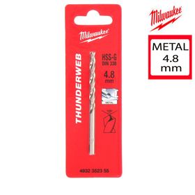 Milwaukee Thunderweb DIN338 4.8x86 mm Matkap Ucu