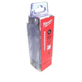 Milwaukee Thunderweb Seri 11x142 mm 5'li Paket Metal Matkap Ucu