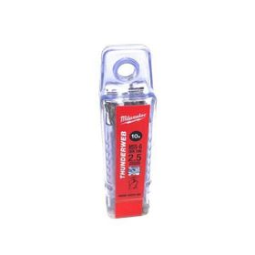 Milwaukee Thunderweb Seri 2.5x57 mm 10'lu Paket Metal Matkap Ucu