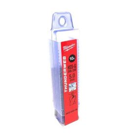 Milwaukee Thunderweb Seri 5x86 mm 10'lu Paket Metal Matkap Ucu