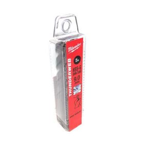 Milwaukee Thunderweb Seri 9x125 mm 5'li Paket Metal Matkap Ucu