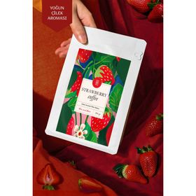Mim and More 200 gr Strawberry Coffee Çilek Aromalı Kahve Filtre Kahve