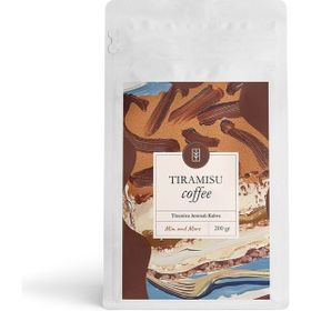 Mim and More 200 gr Tiramisu Coffee Tiramisu Aromalı Kahve Çekirdek Kahve