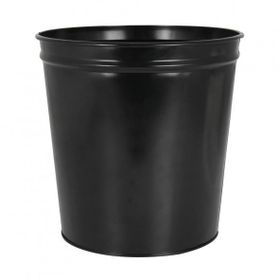 Mimaks D-1 Metal Siyah Çöp Kovası