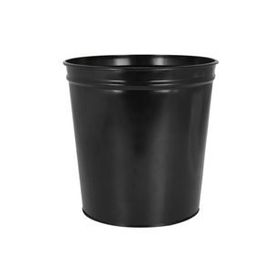 Mimaks D-1 Metal Siyah Çöp Kovası