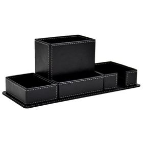 Mimaks DK-25 T Bölmeli Suni Deri Masaüstü Set