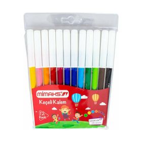 Mimaks FK-8912 12 Renk Keçeli Kalem