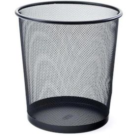 Mimaks Metal Perfore Siyah D3 Çöp Kovası