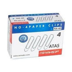 Mimaks NA-40 No:4 33 mm Süper Nikel Ataş