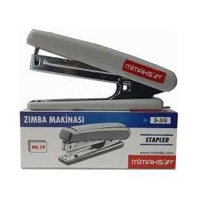 Mimaks S-3 No:10 10 Sayfa Gri Zımba Makinesi