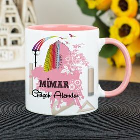 Mimar-Pembe Kupa Bardak