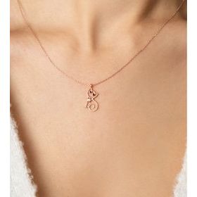 Mimozaavm 925 Ayar Gümüş Kedi Model Kadın Kolye