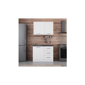 Minar 110-B1 Beyaz 110 cm Mutfak Dolabı