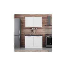 Minar 120-B1 Beyaz 120 cm Mutfak Dolabı