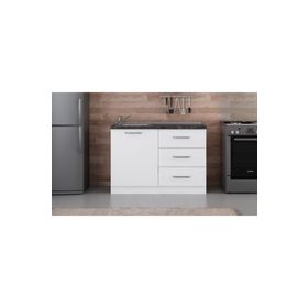 Minar 120 B2 Beyaz 120 cm Mutfak Dolabı