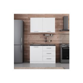 Minar 120 B2 Beyaz 120 cm Mutfak Dolabı