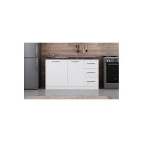 Minar 145-B1 Beyaz 145 cm Mutfak Dolabı