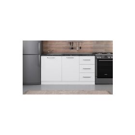 Minar 155-B1 Beyaz 155 cm Mutfak Dolabı