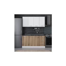 Minar 160 D1 Beyaz Dore 160 cm Mutfak Dolabı
