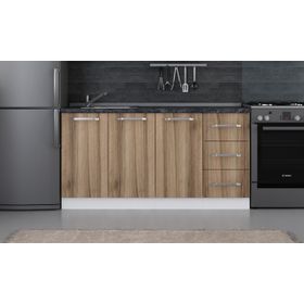Minar 160 D1 Beyaz Dore 160 cm Mutfak Dolabı