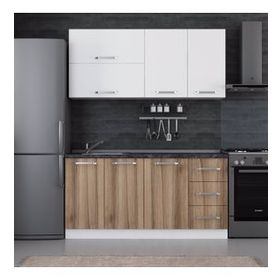 Minar 165 D2 Beyaz Dore 165 cm Mutfak Dolabı