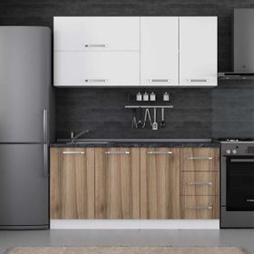 Minar 170 D1 Beyaz Dore 170 cm Mutfak Dolabı